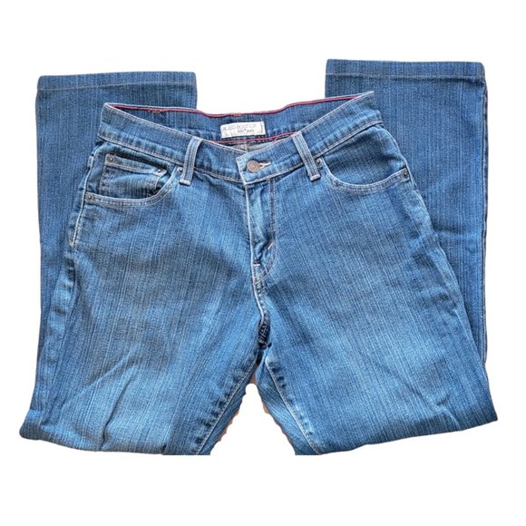 Levi's 550 Relaxed Boot Cut Jeans SZ 4 Excellent Shape! - Picture 7 of 12